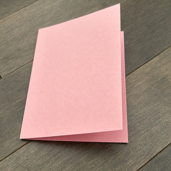 PAPER SOURCE Blossom Pink Blank Greeting Cards & Envelopes, Paper Craft Letters - Picture 4 of 6